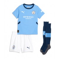 Dětský fotbalový dres Manchester City Bernardo Silva #20 2024-25 Domácí Krátký Rukáv (+ trenýrky)